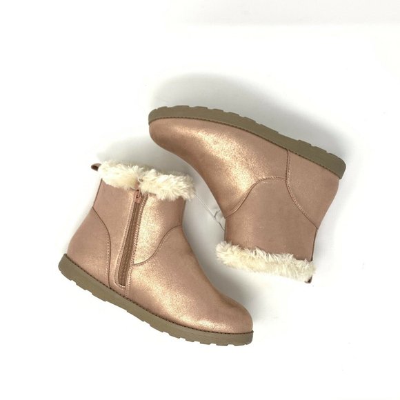 Cat & Jack Shoes Nwt Cat Jack Girls Haiden Pink Winter Boots Poshmark